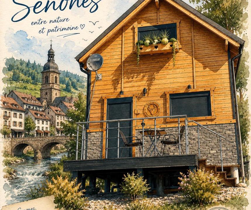 Senones Ski Chalet | Ô Chalet de Salm Chalet cosy & nature dans les Vosges