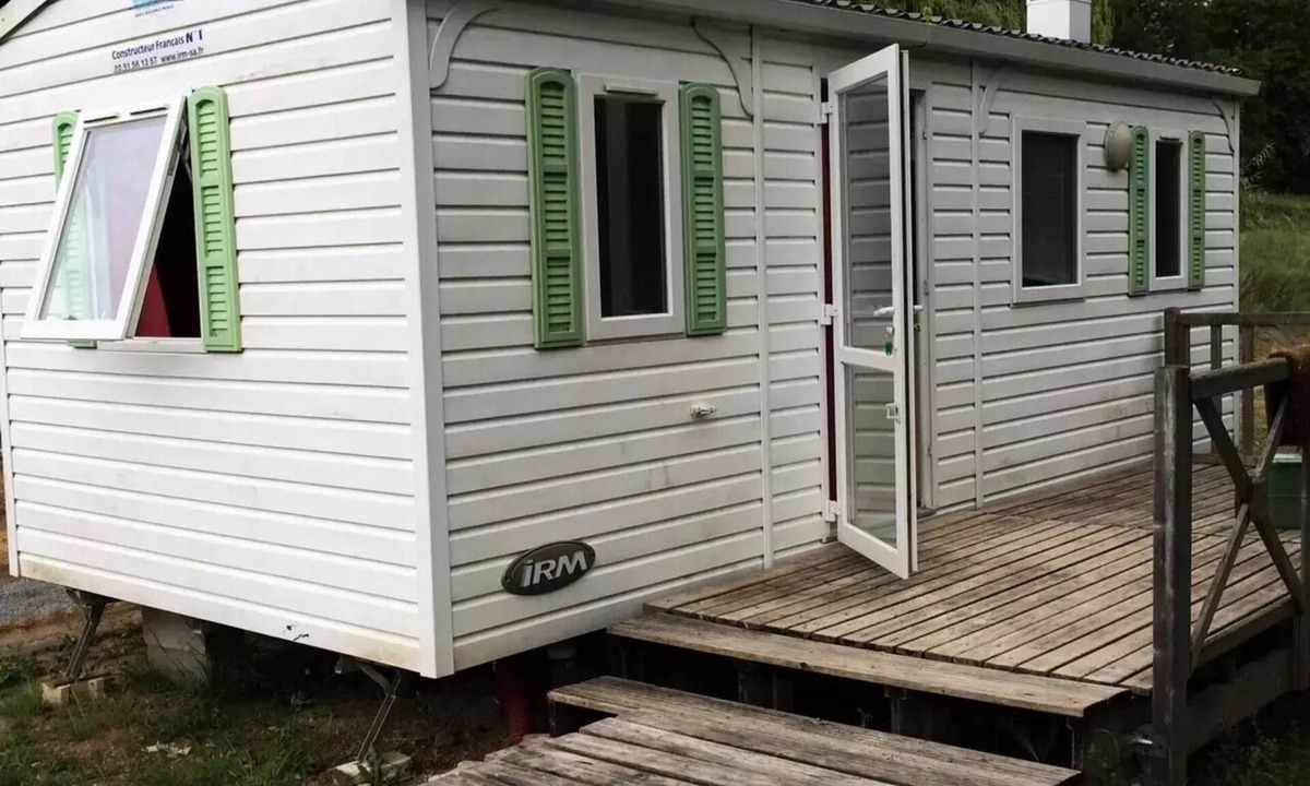 Lussas House | 3-room, 4-person mobile home with air conditioning
