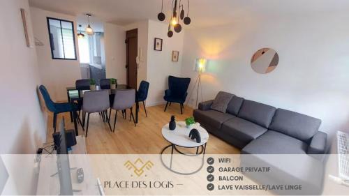 Belfort Apartment | Appartement 3 ch avec garage, proche Techn'hom