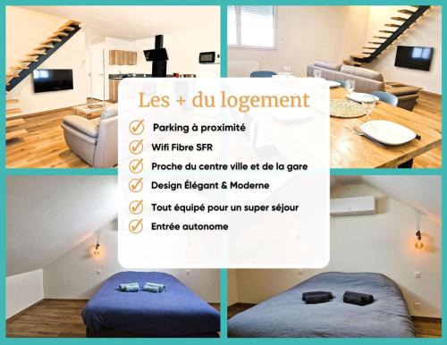 Montceau-les-Mines Apartment | Appartement 3 chambres