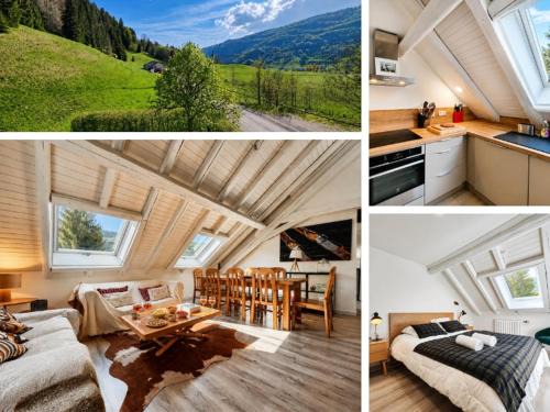 Lelex Apartment | Appartement Familial Vue Montagne & Jardin Privé