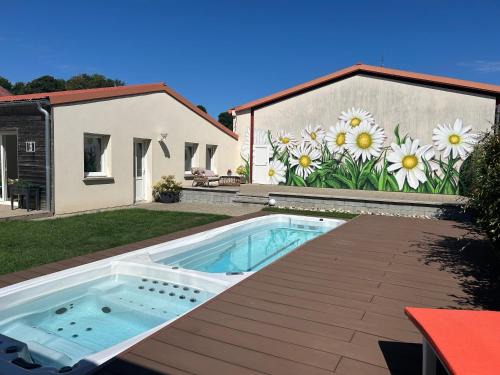 Contrexeville Apartment | Appartement Les Marguerites spa et spa de nage