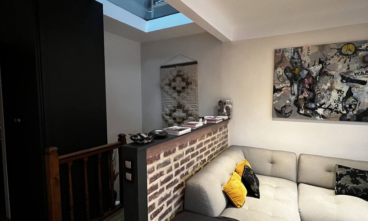 Saint-Fargeau Apartment | Atypical duplex of 100 M2 in a picturesque district of the capital!