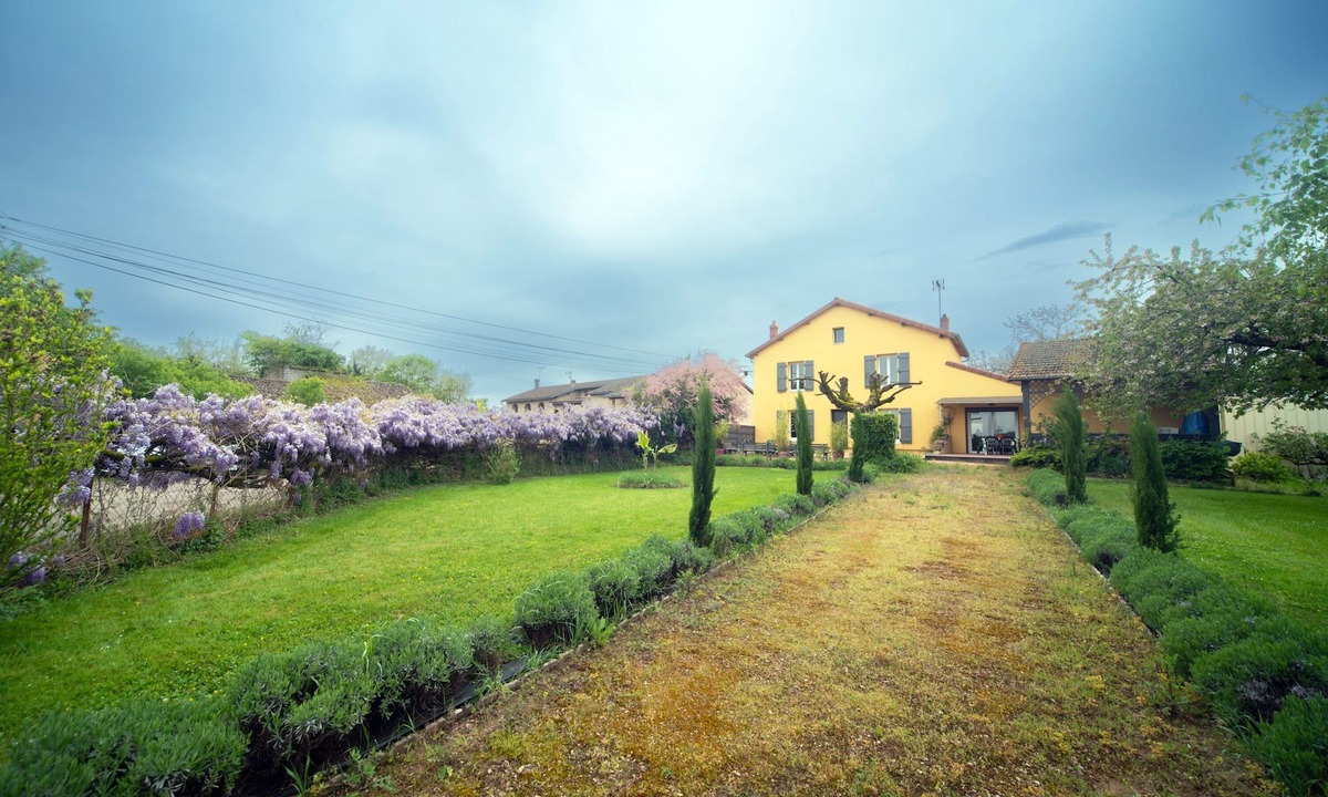 Uchizy House | Au bord de La Saône - Maison pour 6 avec jardin