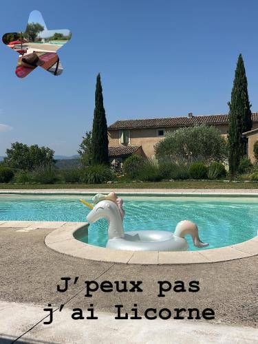 Saint-Didier Bed & Breakfast | Au Clair Ventoux B & B - SPA