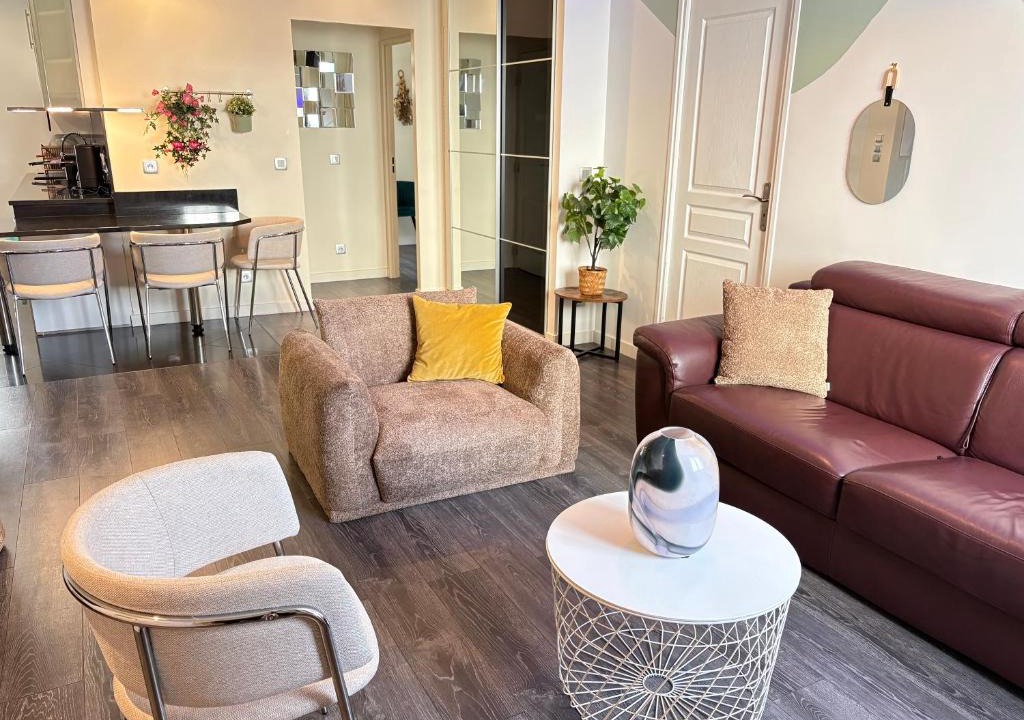 Savigny-sur-Orge Apartment | Bohème & Chic - Confort Paris-Orly - Parking