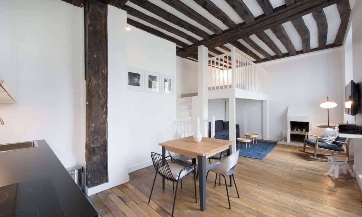 Notre-Dame-des-Champs Apartment | Bohemian studio in Saint-Germain-des-Prés - studio - Left Bank, long stay - Cherche Midi by Habitat Parisien