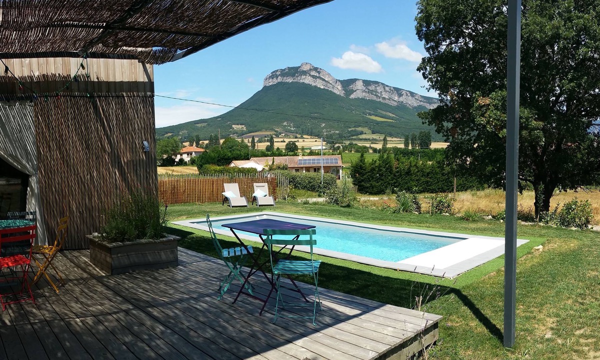 Soyans Cottage | Bois de Garance, comfortable eco-friendly gîte with private pool