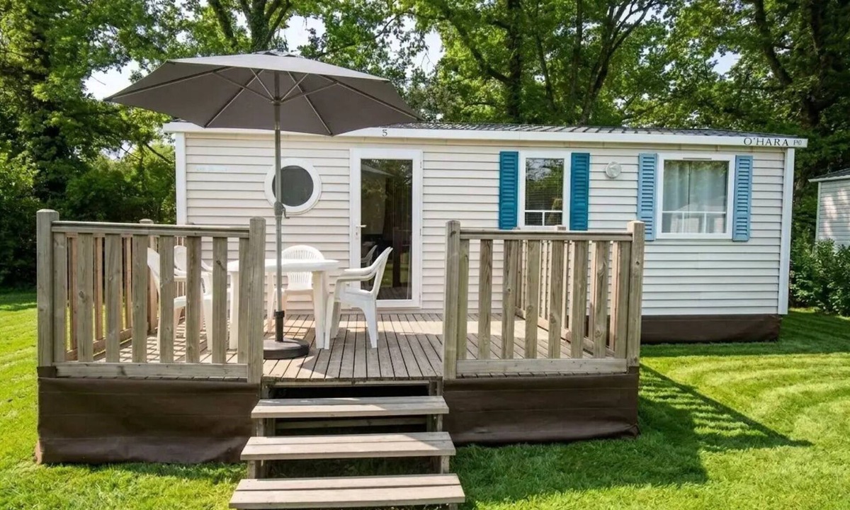 Saint-Honore-les-Bains House | Camping des Bains * - Mobile home 3 bedrooms 4 to 6 people - 4 pers. included in the tariff