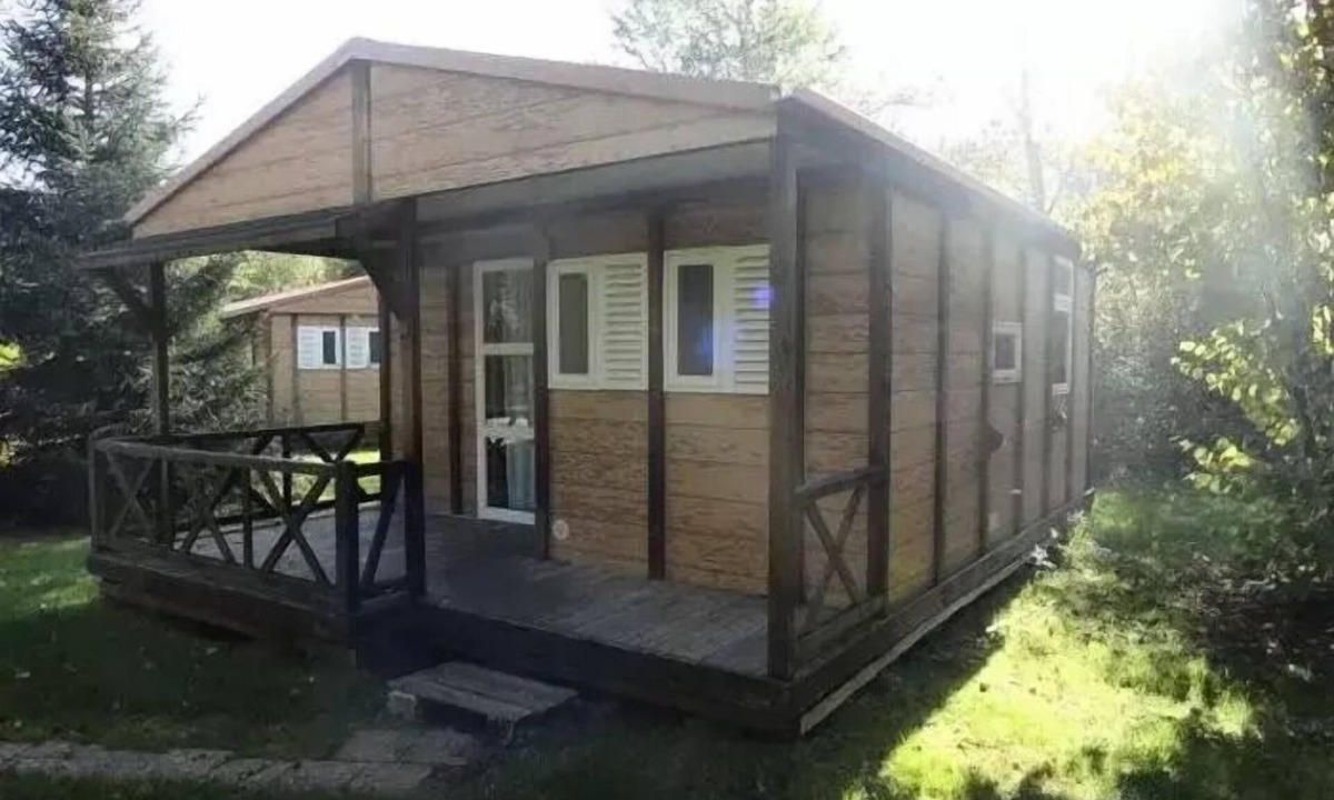 Ornans House | Camping Ecologique la Roche d'Ully* - Cottage Gabelou 3 Rooms 4 People