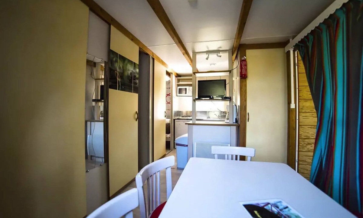 Saint-Leger-de-Fougeret Ski Chalet | Camping LA FOUGERAIE * - 4 season chalet 5 people