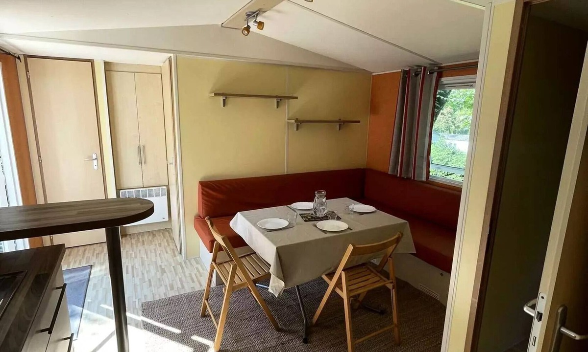 Ornans House | Camping le Chanet * - Mobil home comfort CAPRI 2 bedrooms 4 people