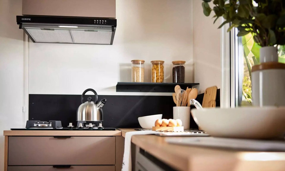 Saint-Maurice-d'Ibie House | Camping Le Sous Bois * - MH NEST 33 3 Bedrooms - Air conditioning/TV 6 people