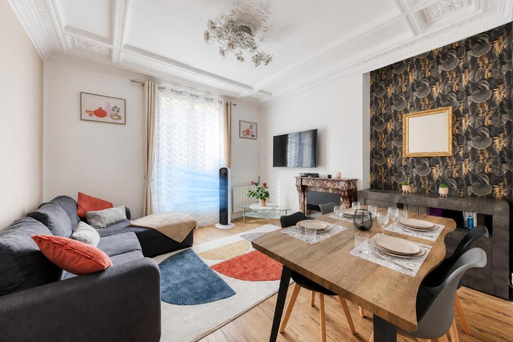 Choisy-le-Roi Apartment | Centre de Paris à 10min, gare à 2 min à pieds, Parking privé gratuit