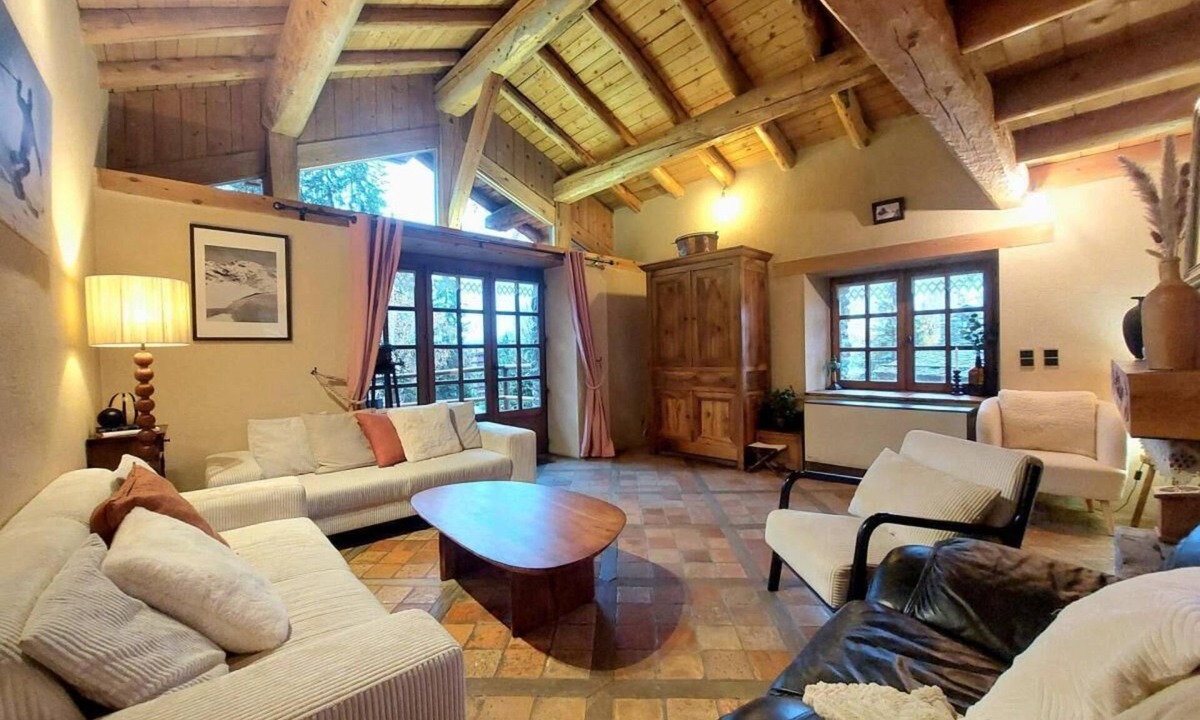 Arc-1800 Ski Chalet | Chalet, 100m from resort center, Ground floor, view valley, terrace, fireplace or stove, tv, 80m²