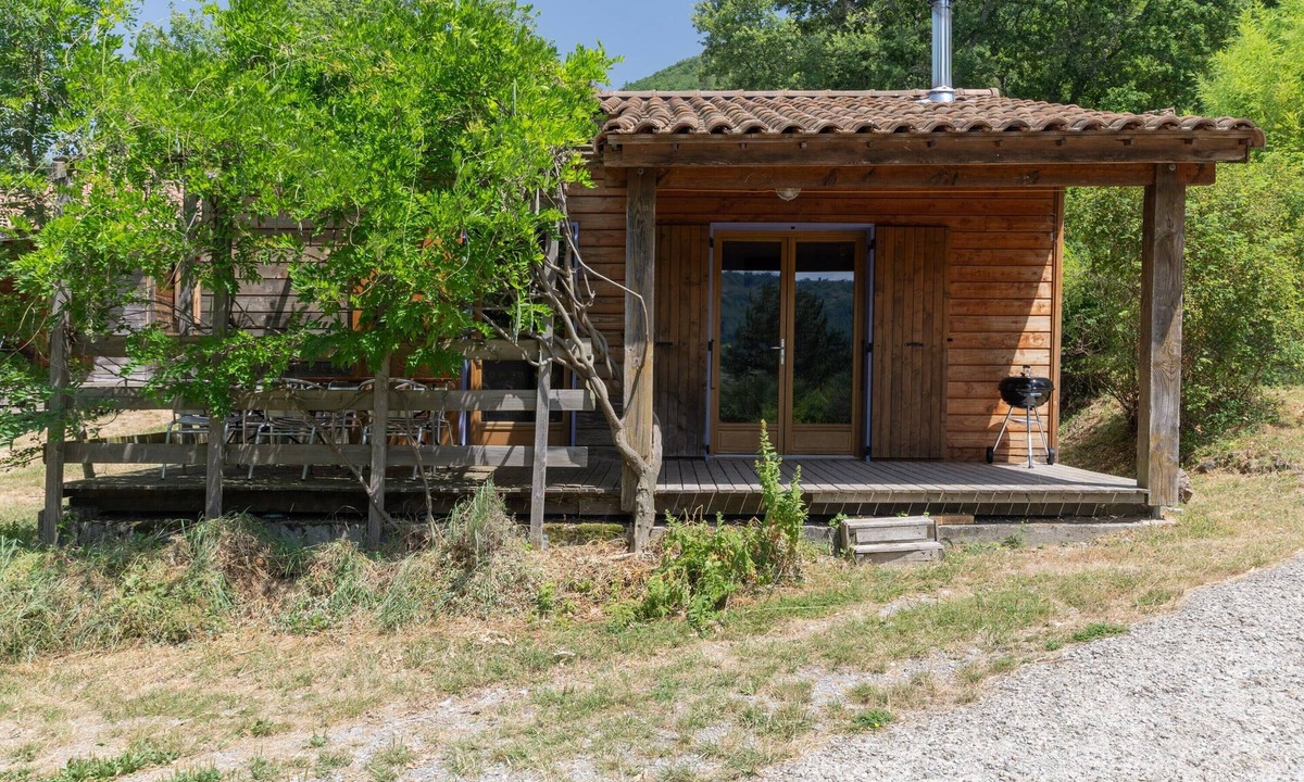Darbres Ski Chalet | Chalet 'Bleu 6 Personnes Piscine' with Mountain View, Private Terrace and Wi-Fi