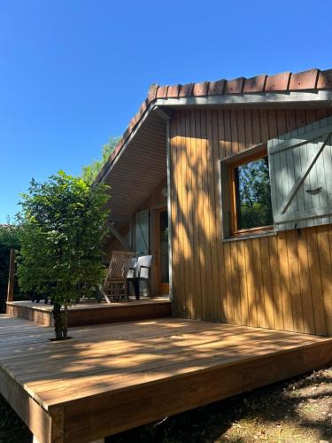 Uxelles House | Chalet bois 6 personnes