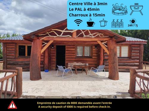 Saint-Pourcain-sur-Sioule Ski Chalet | Chalet Le Samoyède - 3 chambres