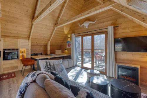 Lans-en-Vercors Ski Chalet | Chalet La Taiga avec Bain Nordique - Vue Vercors
