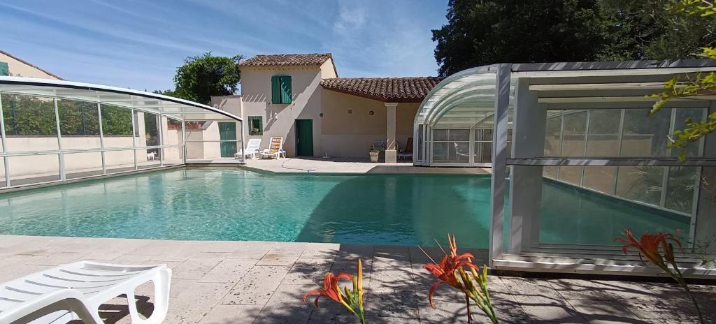 Saint-Romain-en-Viennois House | Chambre d'hôtes indépendante avec piscine au Mas de Saint-Jean