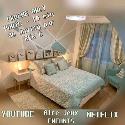 Draveil House | Chambre Suite Cosy - Paris Sud et Proche Orly - Service Parking