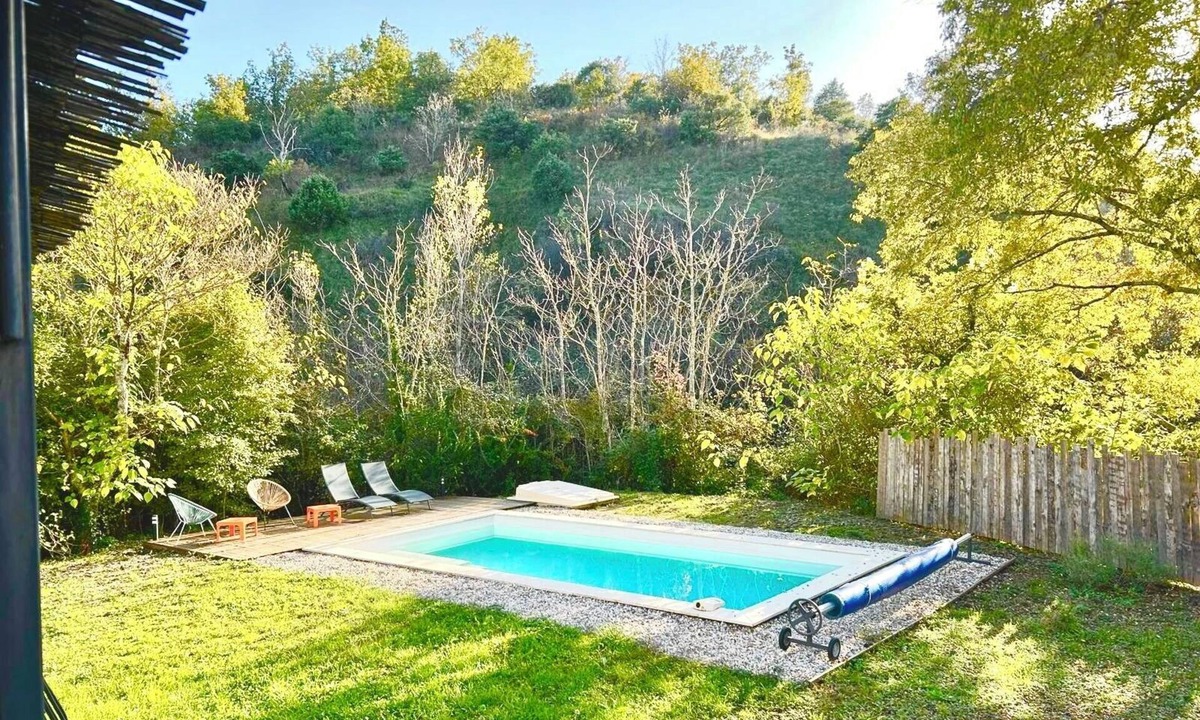 Rochecolombe House | Charmante Maison Avec Piscine au Calme Ardèche Sud