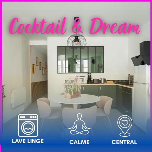 Chalon-sur-Saone Apartment | COCKTAIL & DREAM #Hyper Centre# Renové# fully equiped