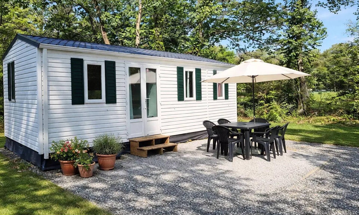 Saint-Honore-les-Bains House | Comfort 2-bedroom mobile home, air-conditioned, sleeps 4