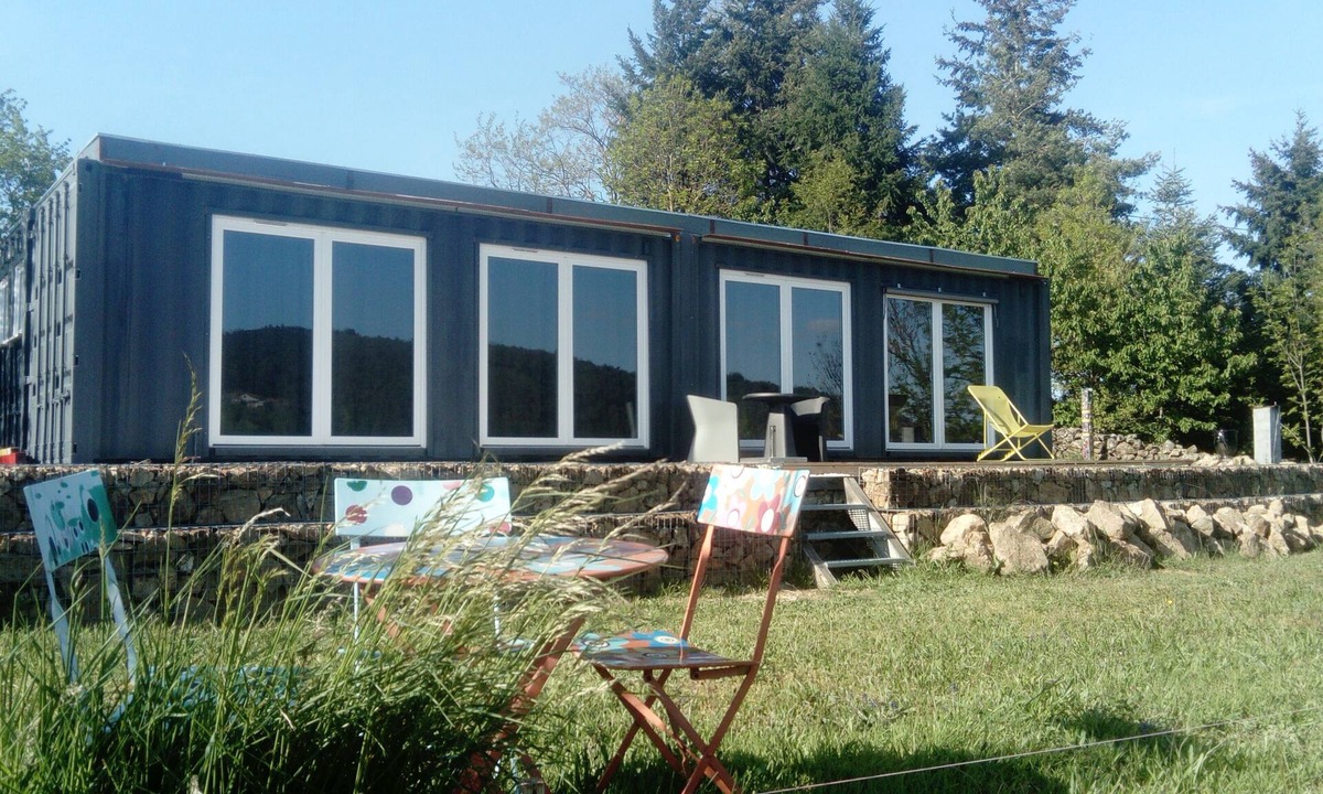 Saint-Felicien House | Container-houses in Nord-Ardèche