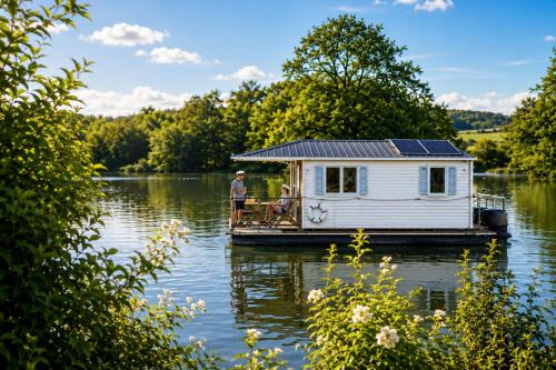 Saint-Usage Other | Cottage flottant Bohème option spa vue Canal