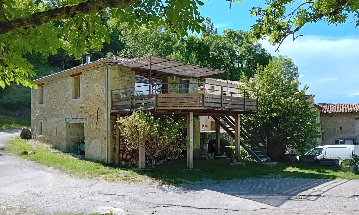 Dieulefit-Bourdeaux Cottage | Cottage 'Gîte Au Bout Du Chemin' with Mountain View, Private Terrace and Shared Garden
