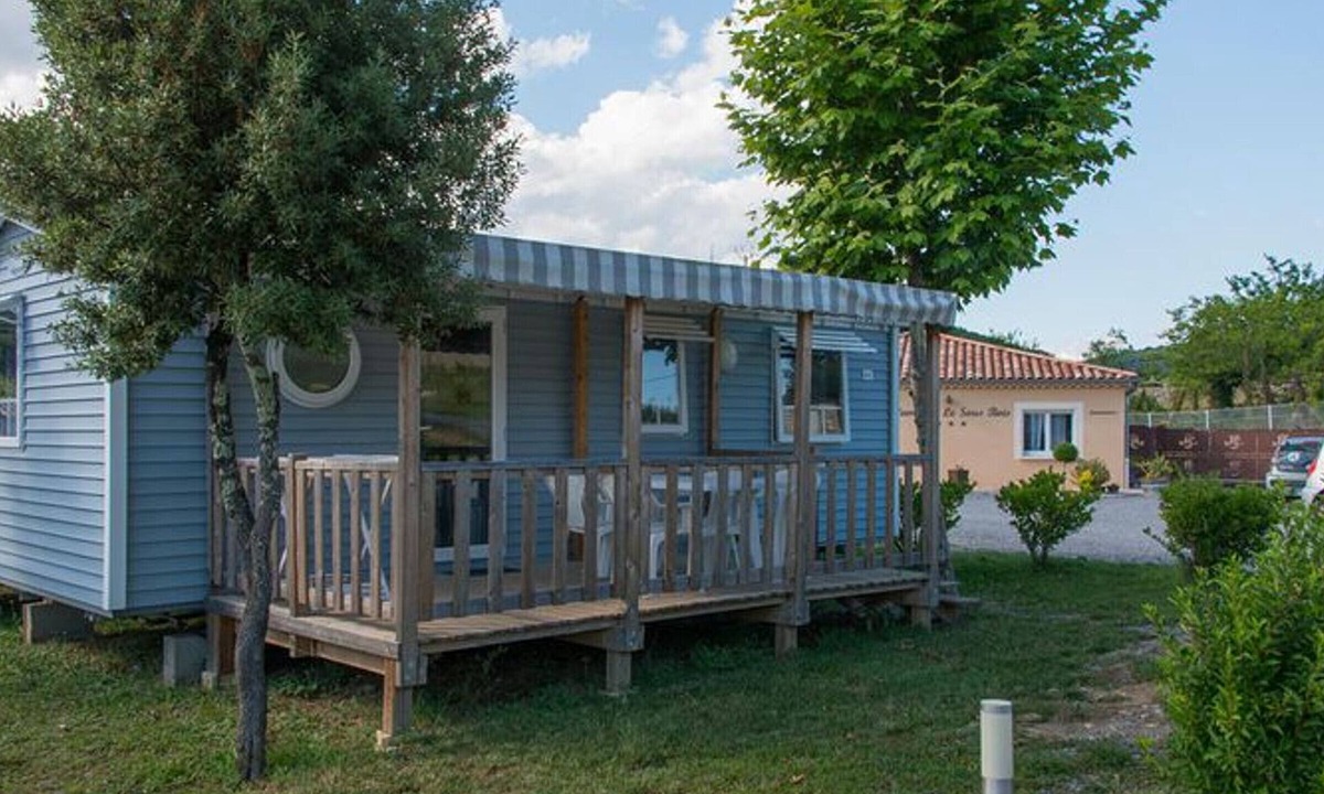 Saint-Maurice-d'Ibie House | Cozy mobile home with terrace for 6 guests
