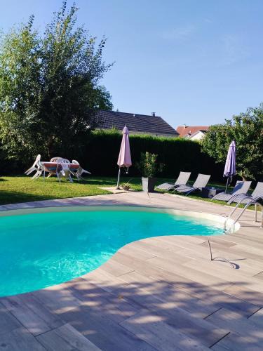 La Malachere Apartment | Destinée Esterel Espace privé dans propriété avec accès piscine