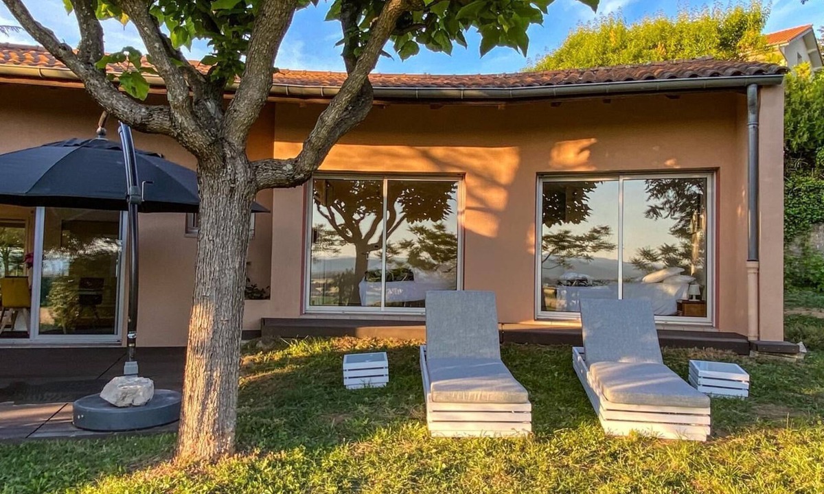 Etoile-sur-Rhone House | Drome Magnifique Villa vue Imprenable sur L'ardèche