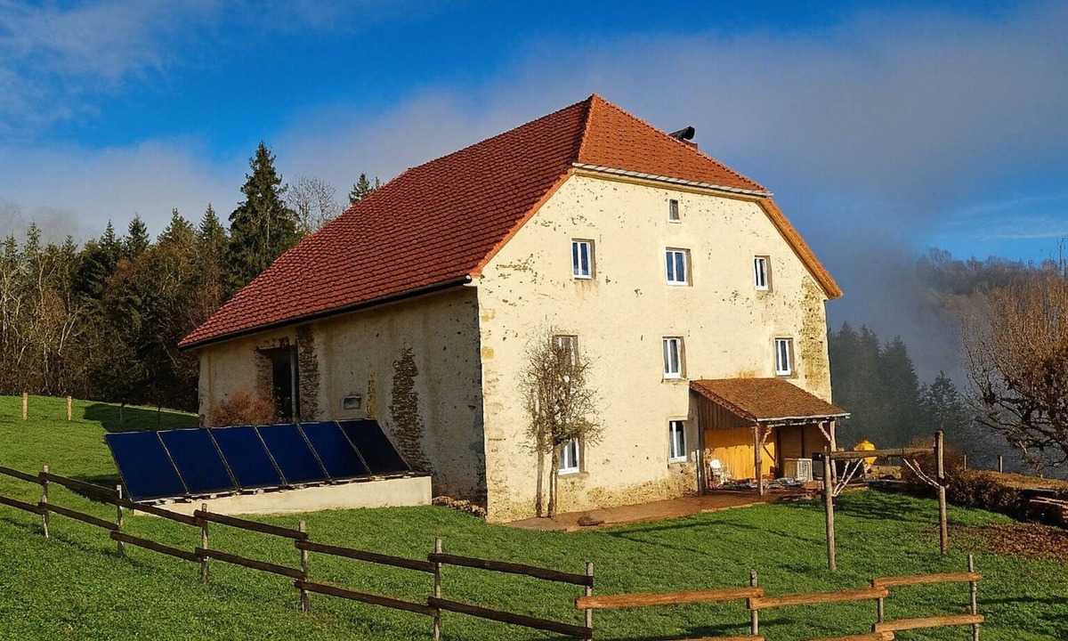 Valoreille House | Ecological and autonomous cottage, 10p. 6ha.nature haut doubs.