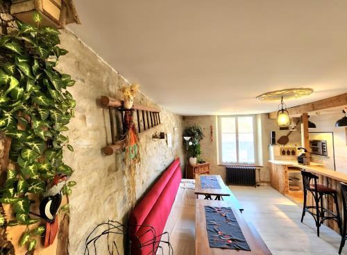 Etreval Apartment | Gîte avec bar et four à pizza