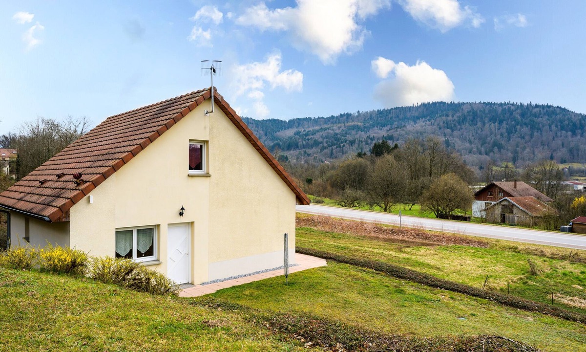 Rupt-sur-Moselle House | "Gîte Cerf" vacation home with a private terrace, Wi-Fi, and air conditioning
