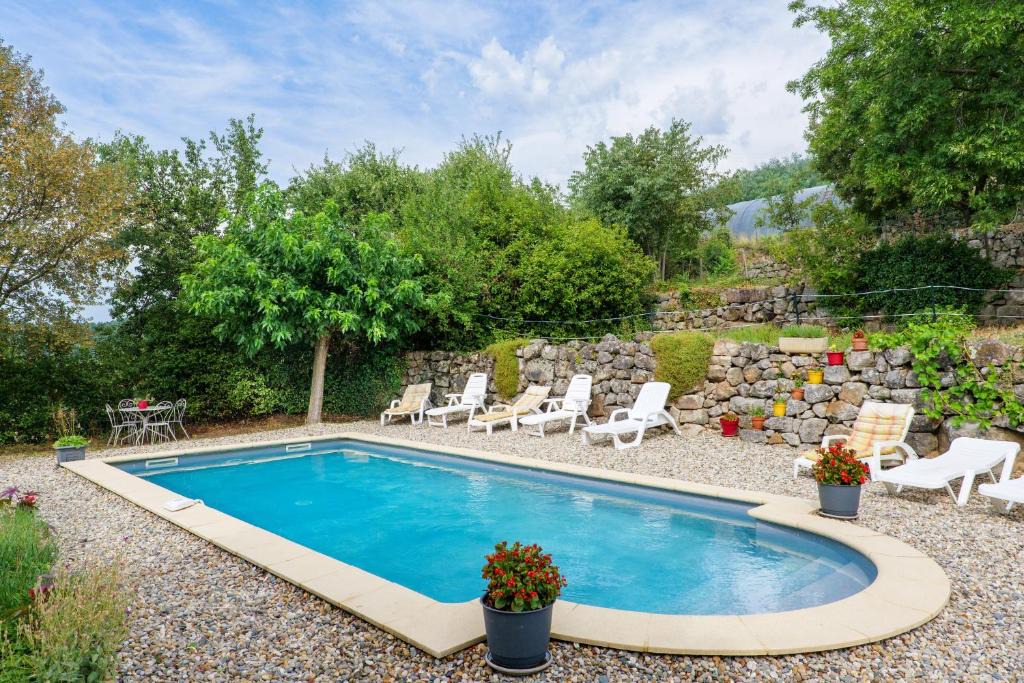 Largentiere House | Gite du Mas St Esprit avec piscine