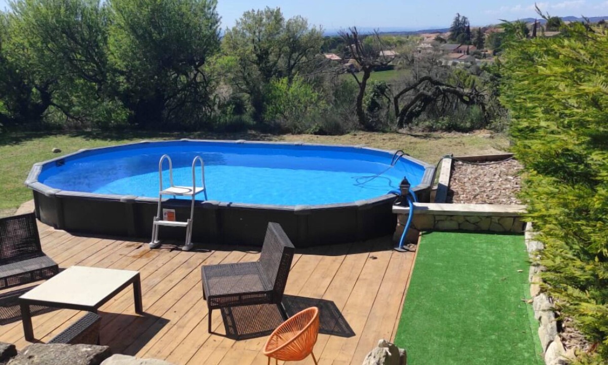 Saint-Pierre-de-Vassols Apartment | Gîte "Le Limon" - Private swimming pool and access