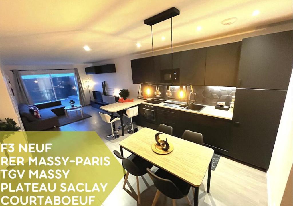 Villejust Apartment | GOLD COCOON T3 74m2 proche centre ville