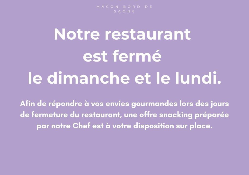 Flace Hotel | Hôtel Mercure Mâcon Bord de Saône