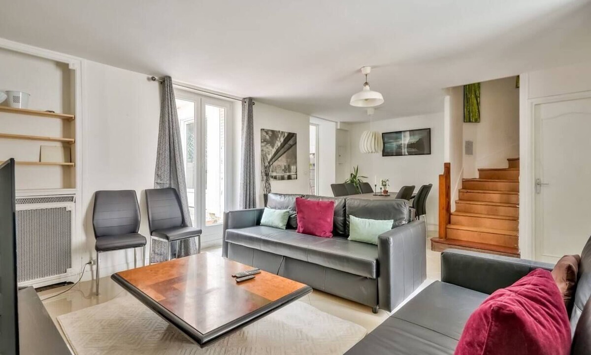 Bercy House | Incroyable Maison Avec Jardin Pour 10 Personnes Dans Paris!