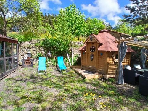 Laussonne Apartment | Kota Hutte Africain, bain norvégien et sauna