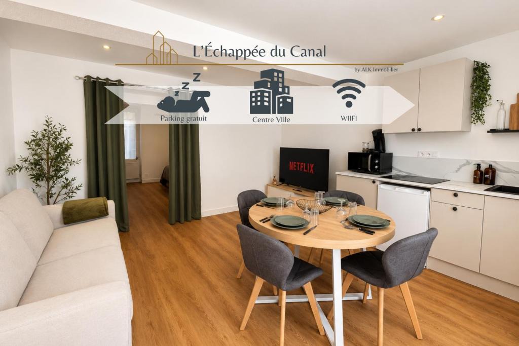 Roanne Apartment | L'Échappée du Canal