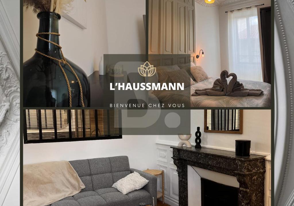 Cournon-dʼAuvergne Apartment | L'Haussmann - centre ville - 5 personnes