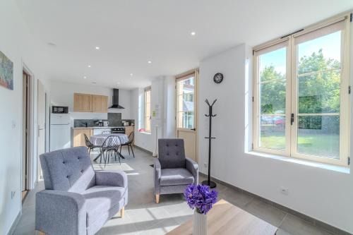 Bourbon-Lancy Apartment | La Demeure des Sources - Iris - Avec climatisation