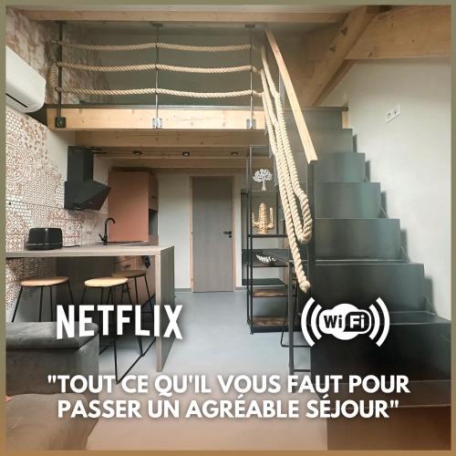 Foucherans Apartment | La mezzanine