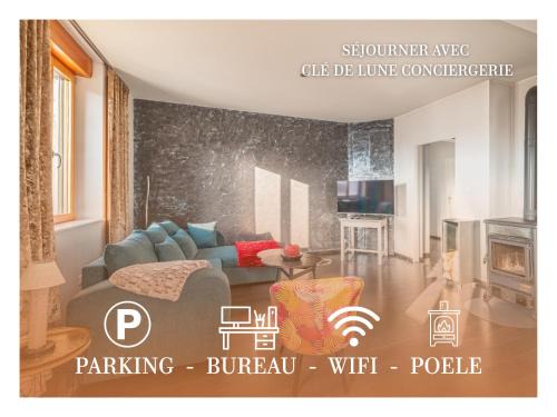 Doubs Apartment | La Perle Isolée - Grand appartement contemporain et chaleureux près de Pontarlier