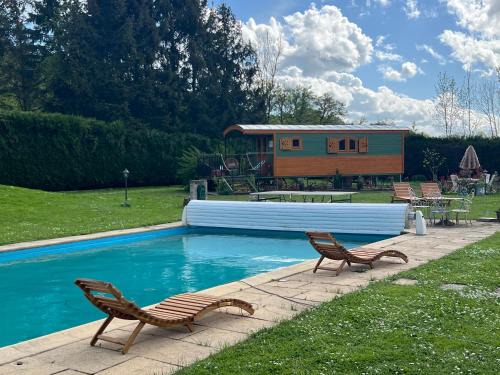 Quingey Bed & Breakfast | La Roulotte deluxe de Malpas
