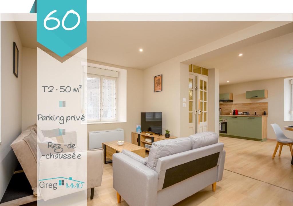 Vieux-Charmont Apartment | Le 60-Appart'Hôtel-GregIMMO